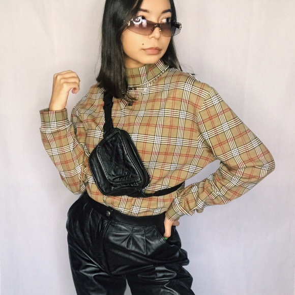 Vintage Handbags - VTG Leather Fanny Pack